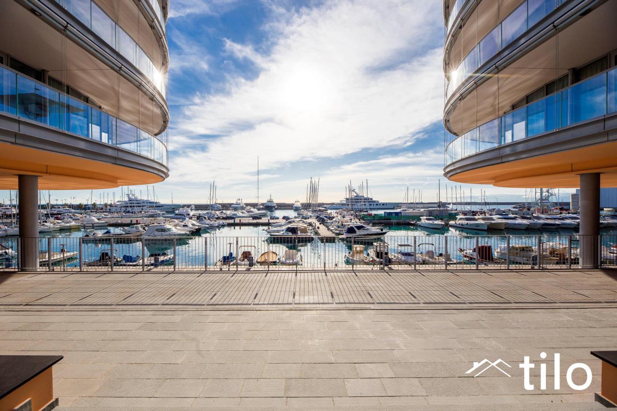 Waterfront Luxury Studio, Free Parking, Ac, Netflix & Wifi By Tilo Lux Genua