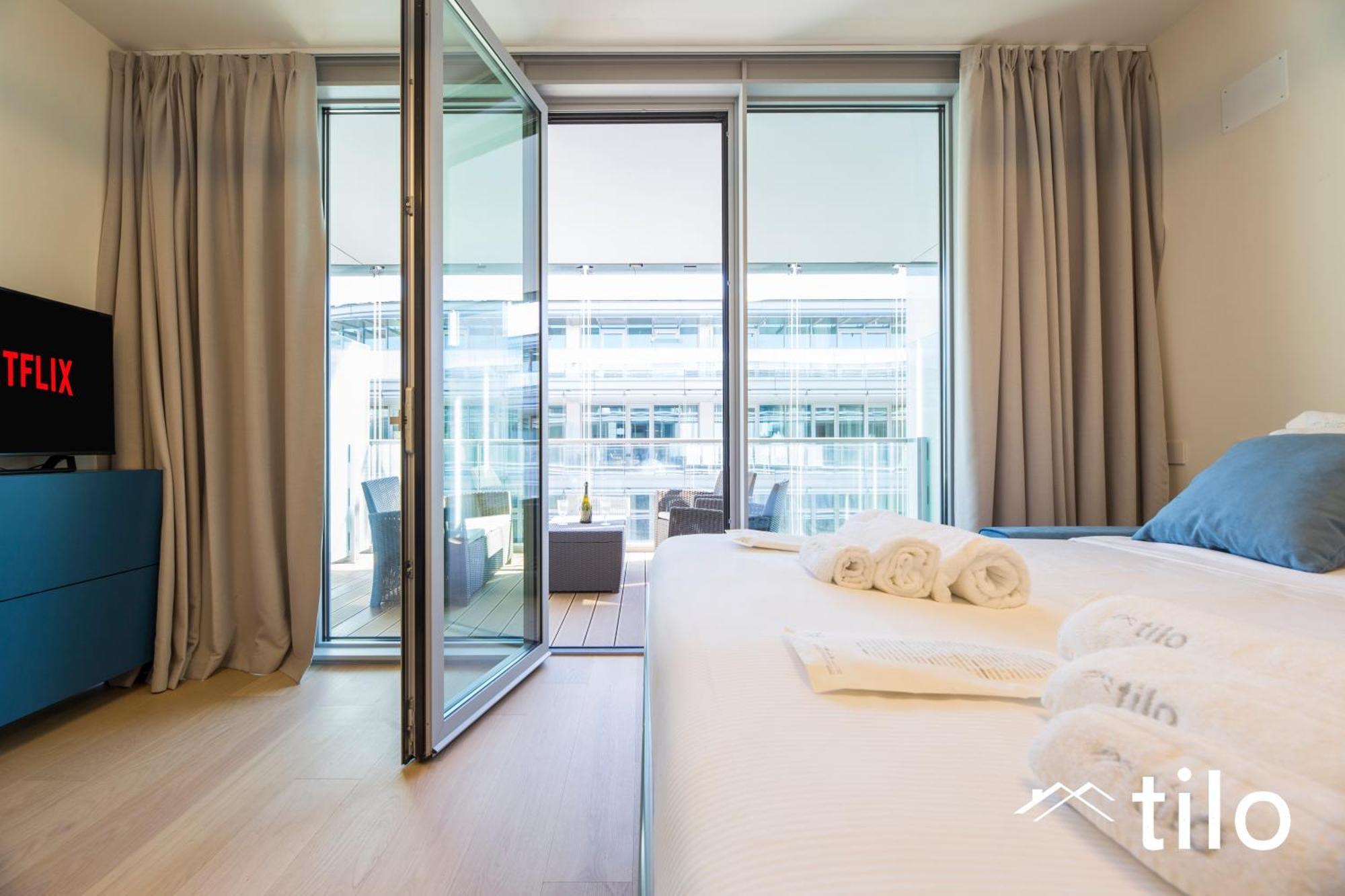 Waterfront Luxury Studio, Free Parking, Ac, Netflix & Wifi By Tilo Lux